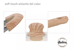 Batería De Cocina Hudson Gris Con Antiadherente 5 Piezas - tienda online