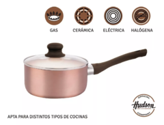 Cacerola Antiadherente Ceramico Hudson 18 Cm en internet