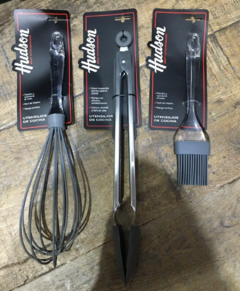 Juego 3 Utensilios Silicona Reposteria Hudson Calidad Super