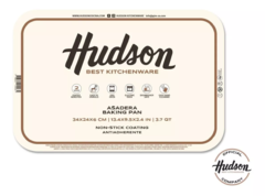 Asadera Rectangular Hudson Antiadherente Ceramico 37,5 Cm - tienda online