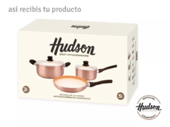 Imagen de Bateria De Cocina Antiadherente Ceramico Hudson 5 Piezas