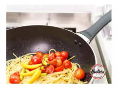 Wok Antiadherente Hudson Aluminio 28 Cm