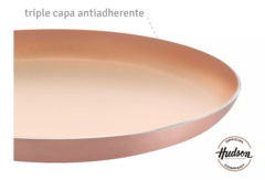 Panquequera Hudson Antiadherente Ceramico 22cm Aluminio - bazarlaeconomia