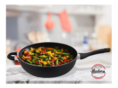 Wok Antiadherente Hudson Aluminio 32 Cm