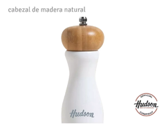 Molinillo De Madera Hudson Laqueado Color NEGRO 20 Cm - bazarlaeconomia