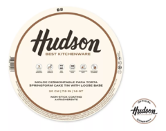 Molde Tortera Hudson Desmontable Antiadherente Cerámico 20cm - bazarlaeconomia