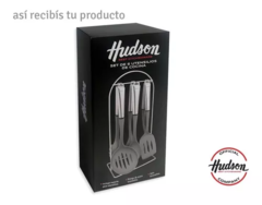Set 6 Utensilios Nylon Y Acero Hudson - comprar online