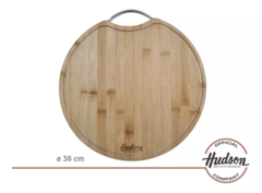 Tabla Pizzera De Madera Bambú Cocina Hudson 36 Cm X 1,5 Cm - comprar online