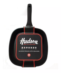 Set Olla Cacerola Sarten Bifera Hudson Revestida Ceramica