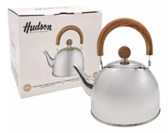 Pava Hudson Induccion Acero Inox. Pico Matero 1,5 Lts.