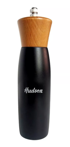 Molinillo De Madera Hudson Laqueado Color NEGRO 20 Cm