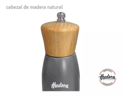 Molinillo De Madera Hudson Laqueado Color Gris 20 Cm - comprar online
