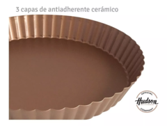 Molde Tartera Hudson 1 Pieza Doble Antiadherente 28 Cm - comprar online