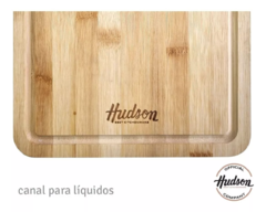 Tabla De Madera Bambú Cocina Hudson 30 X 40 X 1.5 Cm - bazarlaeconomia