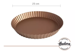 Molde Tartera Hudson 1 Pieza Doble Antiadherente 25 Cm - bazarlaeconomia