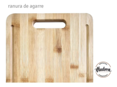 Tabla De Madera Bambú Cocina Hudson 30 X 40 X 1.5 Cm en internet