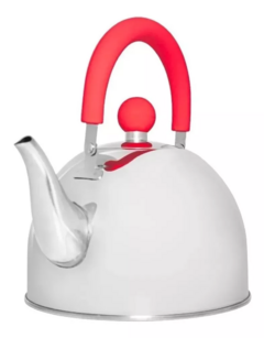 Pava Hudson 1,5 Lts. Acero Inoxid Pico Matero Colores - comprar online