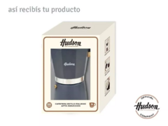 Cafetera Aluminio Hudson Gris Estilo Italiana 9 Tazas - tienda online