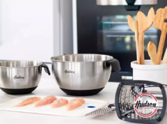 Bowl Batidor Medidor Reposteria Agarre Acero Hudson N 24 - bazarlaeconomia