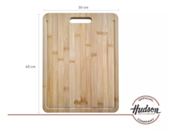 Tabla De Madera Bambú Cocina Hudson 30 X 40 X 1.5 Cm - comprar online