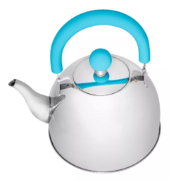 Pava De Acero Inoxidable Hudson 1,5 Litros Pico Matero Color en internet