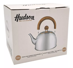 Pava Hudson Induccion Acero Inox. Pico Matero 1,5 Lts. en internet