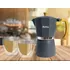 Set 3 Pz Cafetera Gris Hudson 9ta + 2 Tazas Vidrio en internet