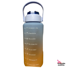 Garrafa cor gradiente 2000ml - comprar online