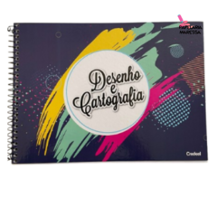 Caderno de Desenho e Cartografia - 96 folhas - capa dura - comprar online