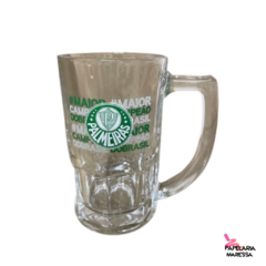 Caneca de vidro Palmeiras