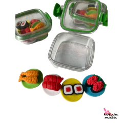 Borracha divertida - Sushi - Papelaria Maressa