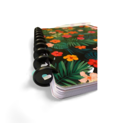 Caderno de disco Hibisco - Papelaria Maressa