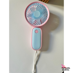 Mini ventilador portátil com alça