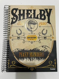 Caderno Universitário - Peaky Blinders - 10 matérias - 160 folhas - comprar online