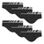 Kit Com 6 Cueca Microfibra Slip Lupo Sem Costura 691 Nf - loja online
