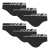 Kit Com 6 Cueca Microfibra Slip Lupo Sem Costura 691 Nf - loja online