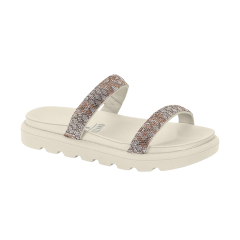 Sandália Papete Feminina Vizzano Confortavel Casual - comprar online