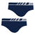 Cuecas Masculina Lupo Kit 2 un Slip Microfibra sem costura