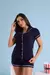 PIJAMA AMERICANO - AZUL MARINHO COM BRANCO - comprar online