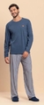 PIJAMA MANGA LONGA MASCULINO 64