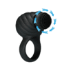 ANILLO VIBRADOR ROTADOR HELEN 3 FUNCIONES USB RECARGABLE BI-014410-1 PRETTY LOVE