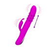 VIBRADOR BYRON SUBE Y BAJA 7 FUNCIONES USB RECARGABLE 25CM X 4CM