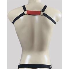 CHEST HARNES NEGRO - ROJO en internet