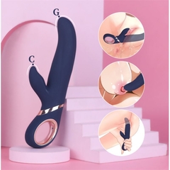 VIBRADOR LAYLA USB RECARGABLE 13 FUNCIONES 23CM X 7CM - comprar online