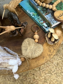 Coração Decorativo - Flor de Camomyla (B) - comprar online