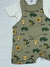 Jardineira e camiseta Selva baby ref. 7972