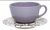 Taza con plato LILAC