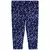 Trio Blusa M/L Azul Poá/Body Branco M/L Bordado/Calça Azul Floral - Menina - comprar online