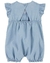 Romper Jeans Azul Claro - Menina - comprar online