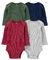 Kit Body Carter´s M/L Canelado Multicolor - 4Pçs - Menino